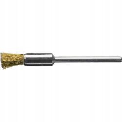 Lessmann Miniatűr drótkefe, sárgaréz, hullámos 5x0, 1mm Lessmann (4017359335772)