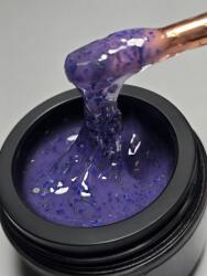 Everin Gel Autonivelant Everin Petal Stories Wisteria Mist 15gr - Gel Lila cu Inserții Botanice (PS-WM)