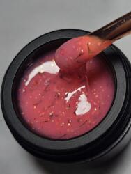Everin Gel Autonivelant Everin Petal Stories Rose Confetti 15gr - Gel Roz cu Inserții Botanice (PS-RC)