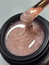 Everin Gel Autonivelant Everin Petal Stories Bare Bloom 15gr - Gel Nude cu Inserții Botanice (PS-BB)