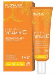 FLOSLEK Floslek Go for glow. . . C-vitamin Élénkítő Szemkrém 30 ml 2345 (5905043022345)