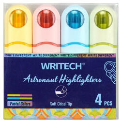 Writech Szövegkiemelő Writech Astronaut Pastel 4 db-os klt (260014)