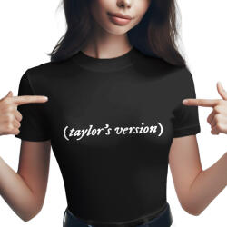 Taylor Swift The Eras Tour fekete női póló méret M (TSRLPRM-XL)