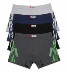 Kaile Férfi Sport Boxer 95% Pamut -Mintás, M-3XL | Kaile
