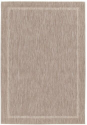  Grano Frame Gray, kültéri UV álló, természetes megjelenésű fonott szőnyeg 200x290 cm