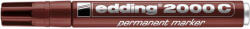 edding Alkoholos marker, 1, 5-3 mm, kúpos, EDDING "2000", barna (7580107011)