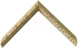 Keretshop 1, 4 cm krém színű díszes képkeret EGYEDI MÉRETBEN 1725/197 (KS510514)