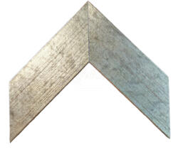 Keretshop 4 cm Patinás antik-foltos ezüst színű képkeret EGYEDI MÉRETBEN 1698/9001 (KS600772)