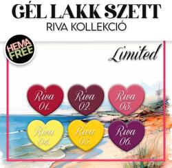 Mystic Nails Gél lakk Szett - Riva (HEMA-free) 6 db x 6 ml - Limitált