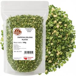  Zöld Paprika Pehely Szárított Nagyon Aromás Minőség Dympol 100g (66-0100)
