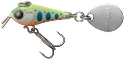 Tiemco SPINNERTAIL TIEMCO RIOT BLADE S 25mm 9gr 102 Holo Chartreuse Back Yamame (310121309102) - fishingoutlet