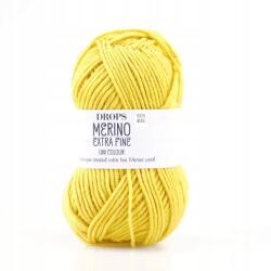 DROPS Design Merino Extra Fine 24 világos sárga (108524)