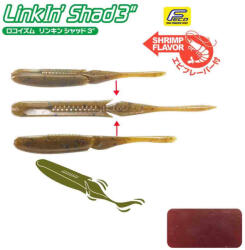 Tiemco LINKIN SHAD 3" 7.6cm Color 004 (300113830004) - fishingoutlet