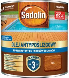 Sadolin Csúszásgátló Olaj Lépcsőteraszokhoz Sadolin Tek Tik Teak 2, 5L (59040782229)
