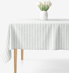 Goldea față de masă 100% bumbac - frunze scandinave 80 x 80 cm Fata de masa