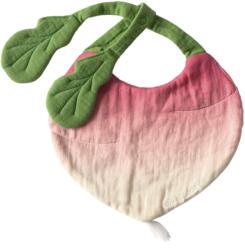 Oli & Carol Baveta bandana din bumbac organic - Ramona The Radish - Oli & Carol Bavata