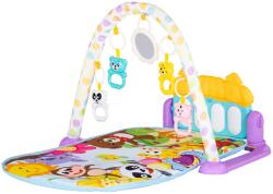 Chipolino Covoras de joaca cu pian Chipolino Zoo Party purple - bekid
