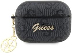 Guess Carcasă Guess AirPods Pro 2 negru 4G Charms Collection (GUAP2G4GSMK)