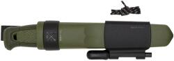 Morakniv Cuțit Kansbol cu kit de supraviețuire Green