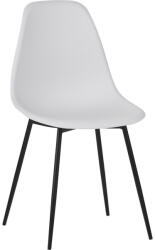 pakoworld Scaun modern Ballen, Alb, 41x53x84 cm (029-000346)