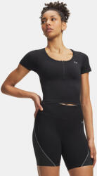 Under Armour Дамска тениска Under Armour Vanish Seamless Crop Zip SS Under Armour | Cheren | ЖЕНИ | XS