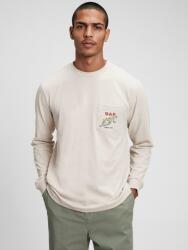 GAP Тениска с логото на GAP GAP | Byal | МЪЖЕ | L