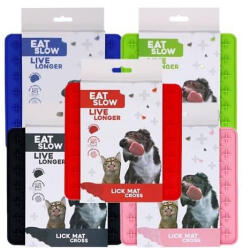 Holland Animal Care Lick Mat Cross kék