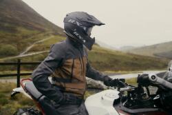 Richa Geacă Moto Bărbați All Season din Textil RICHA INFINITY 3 ADVENTURE · Maro / Gri