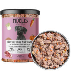 Fidelis főtt menü sertés, hajdina, sütőtök és édeskömény 400g