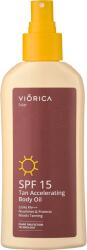 Viorica Ulei de corp pentru accelerarea bronzului SPF 15 Solar, 150ml, Viorica