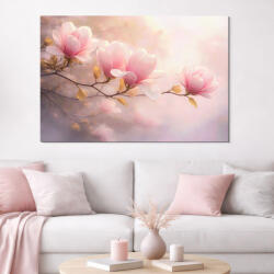 DUBLEZ Tablou romantic de perete cu magnolii