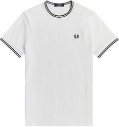 FRED PERRY T-Shirt Twin Tipped M1588 100 white (M1588 100 white)