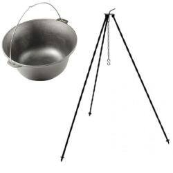 Artool Set ceaun fonta cu trepied metalic, 14.5 L, Premium (143165) Ceaun
