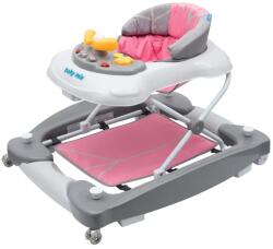 Baby Mix járóka rózsaszín, hanggal és állítható magassággal (5902216916852)