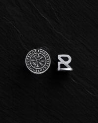 Reytel Ezüst mono fülbevaló Vegvisir. Runes (2990544650008)