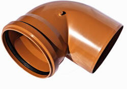 Instaltub Cot canalizare din PVC la unghi de 87 grade (COT-PVC-315-87-4803)