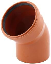 Instaltub Cot canalizare din PVC la unghi de 30 grade (COT-PVC-200-30)