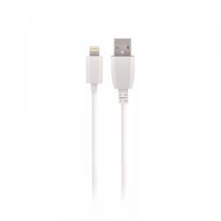 Maxlife Cablu Date si Incarcare USB-A - Lightning MaXlife, 5W, 1m, Alb