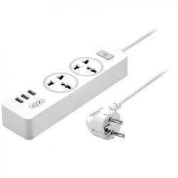 XO Design Prelungitor XO Design WL04, 3 x Priza, Alb