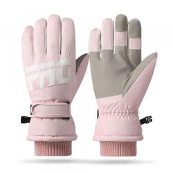 Techsuit Manusi De Ski Tactile Dama Techsuit OG104, Marime M, Roz