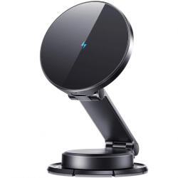JOYROOM Incarcator Auto Wireless Joyroom JR-ZS408, 15W, 1.67A, Negru