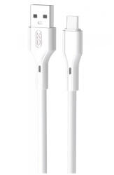 XO Design Cablu Date si Incarcare USB-A - USB-C XO Design NB230, 18W, 1m, Alb - koubsolutions