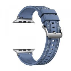 Techsuit Curea Techsuit W051 pentru Apple Watch 49mm / 46mm / 45mm / 44mm / 42mm Series, Albastra Inchis