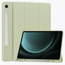 Techsuit Husa pentru Samsung Galaxy Tab S9 FE / Tab S9 / Tab S10 FE, Techsuit, Flex Trifold, Verde Matcha - koubsolutions