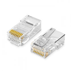 UGREEN Conector Retea UGREEN NW110, RJ45, Cat5/5e, Set 50 bucati - koubsolutions
