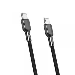 XO Design Cablu Date si Incarcare USB-C - USB-C XO Design NB183B, 60W, 1m, Negru