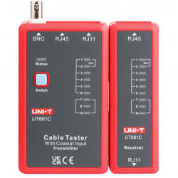 UNI-T Tester Cablu Retea UTP / BNC UNI-T UT681C