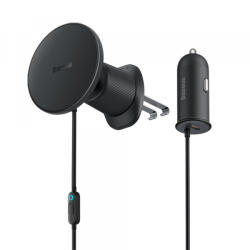 Baseus Incarcator Auto Wireless Baseus CW01, 15W, 1.67A, Negru C40141000111-00