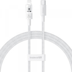 Baseus Cablu Date si Incarcare USB-C - Lightning Baseus Gem, 20W, 2m, Alb P10373001211-01