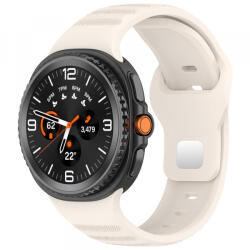 Techsuit Curea Techsuit W050 pentru Samsung Galaxy Watch9 / Watch8 / Watch8 Classic Series, Bej